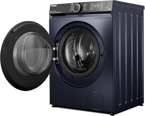 غسالة توشيبا10.5 ك بمجفف 7 ك موراندي كود  BM115GF4EG-MK